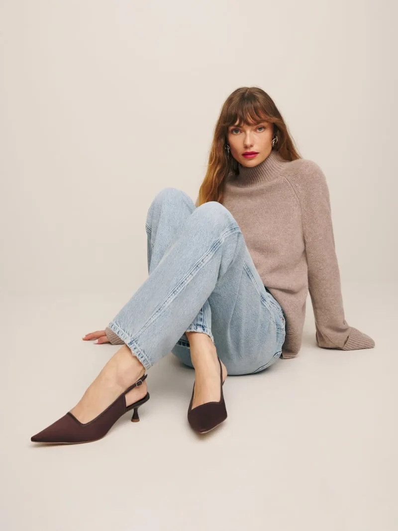Reformation Walker Slingback Heels